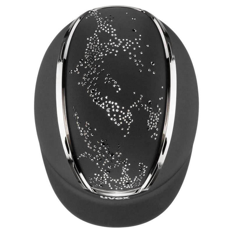 Kask jeździecki Exxeed Diamond czarny