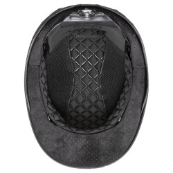 Kask jeździecki Exxeed Diamond czarny