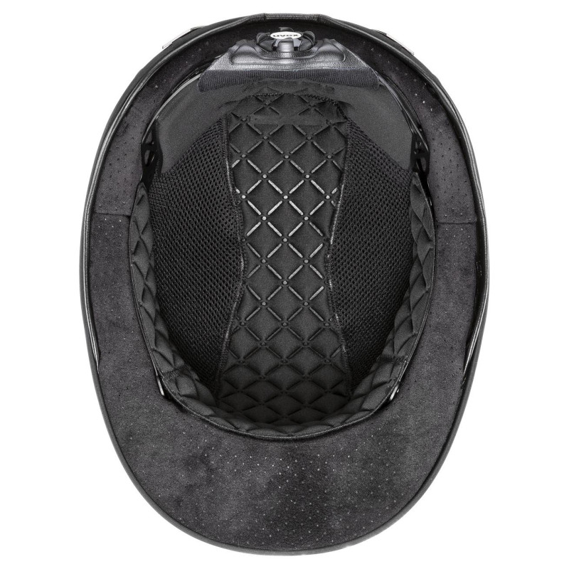 Kask jeździecki Exxeed Diamond czarny