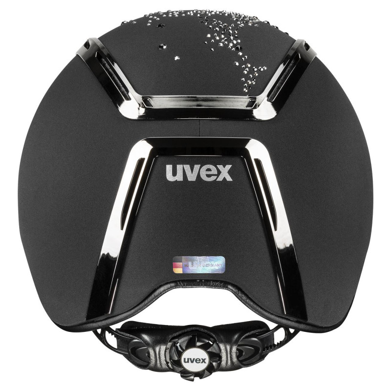 Kask jeździecki Exxeed Diamond czarny