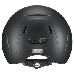 Kask jeździecki dziecięcy Kidoxx matowy czarny