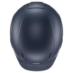 Kask jeździecki dziecięcy Kidoxx matowy granatowy