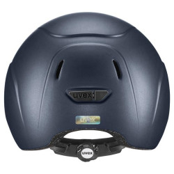 Kask jeździecki dziecięcy Kidoxx matowy granatowy