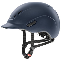 Kask jeździecki dziecięcy Kidoxx matowy granatowy
