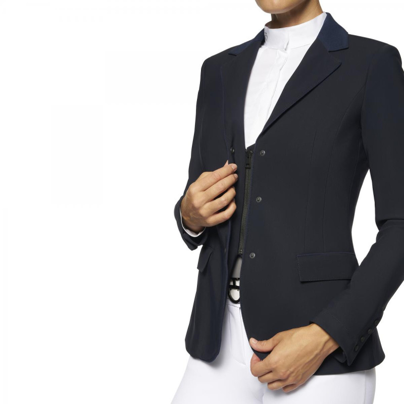 Frak Grand Prix Zip Riding Jacket granat