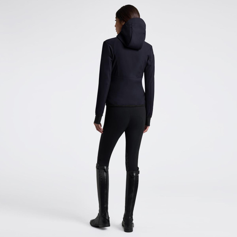 Kurtka damska CT Thermal Hooded Softshell granatowa