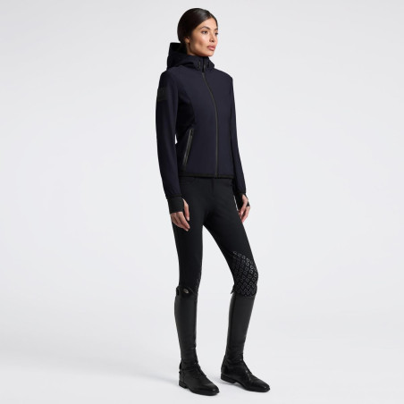 Kurtka damska CT Thermal Hooded Softshell granatowa