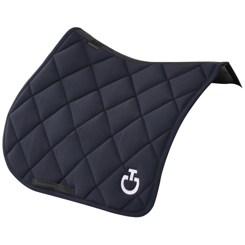 Czaprak Diamond Quilted Jersey granatowy