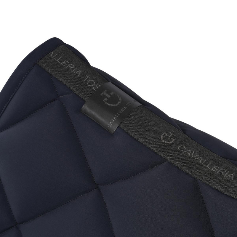 Czaprak Diamond Quilted Jersey granatowy