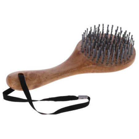 Szczotka do grzywy i ogona drewniana 22cm