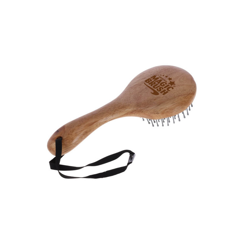 Szczotka do grzywy i ogona drewniana 22cm