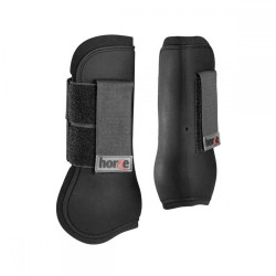 Ochraniacze skokowe Tendon Boots F przód czarne