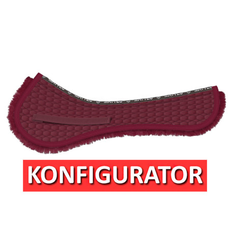 Podkładka pod siodło wszechstronna ze Spine-Free® burgundowa