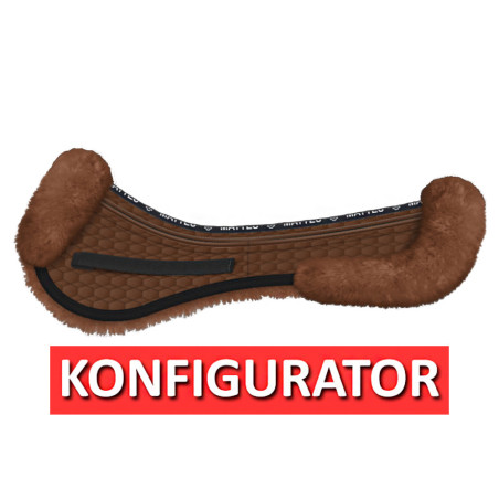 Podkładka korekcyjna pod siodło wszechstronna Spine-Fee® nugat/whiskey