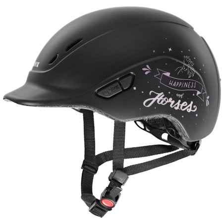 Kask jeździecki dziecięcy regulowany Kidoxx Happy horse