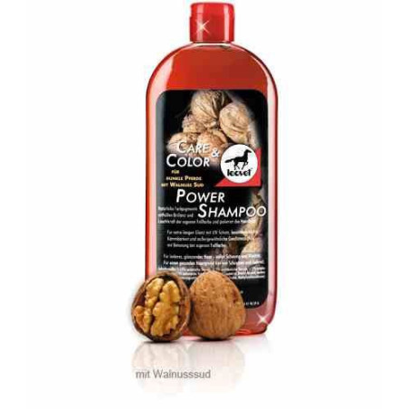 Szampon dla ciemnych koni Power Shampoo Walnut 500ml
