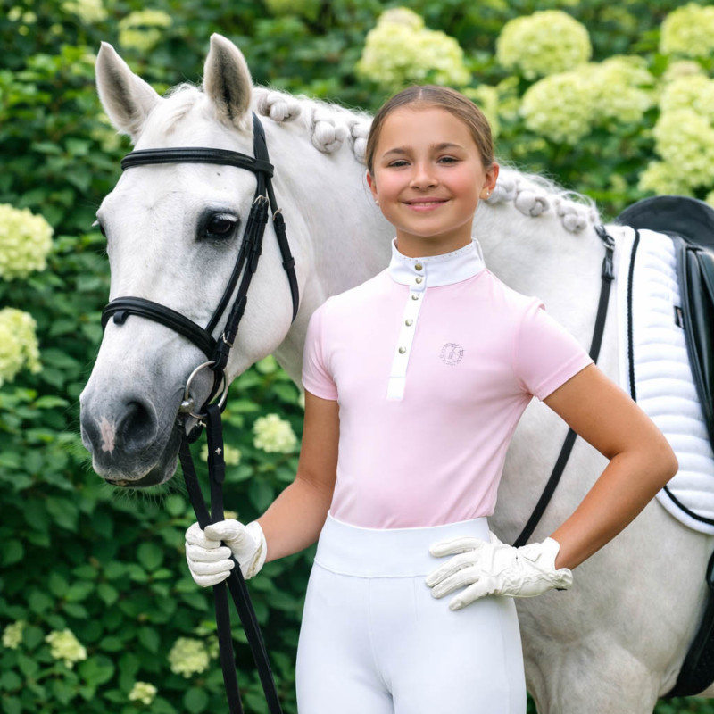 Koszula konkursowa dziecięca IRHBasic glam candy floss