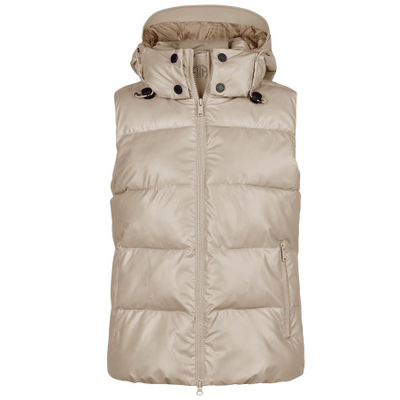 Kamizelka damska Quilted Vest Athleisure almond