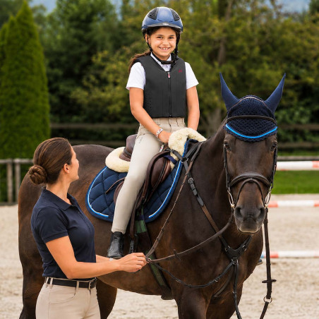 Kamizelka ochronna Ultra Fit Junior czarna