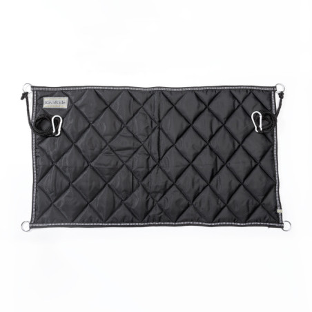 Bramka stajenna Competition czarna 95x55cm