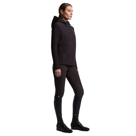 Bluza damska Softshell R-EVO Tech Knit espresso