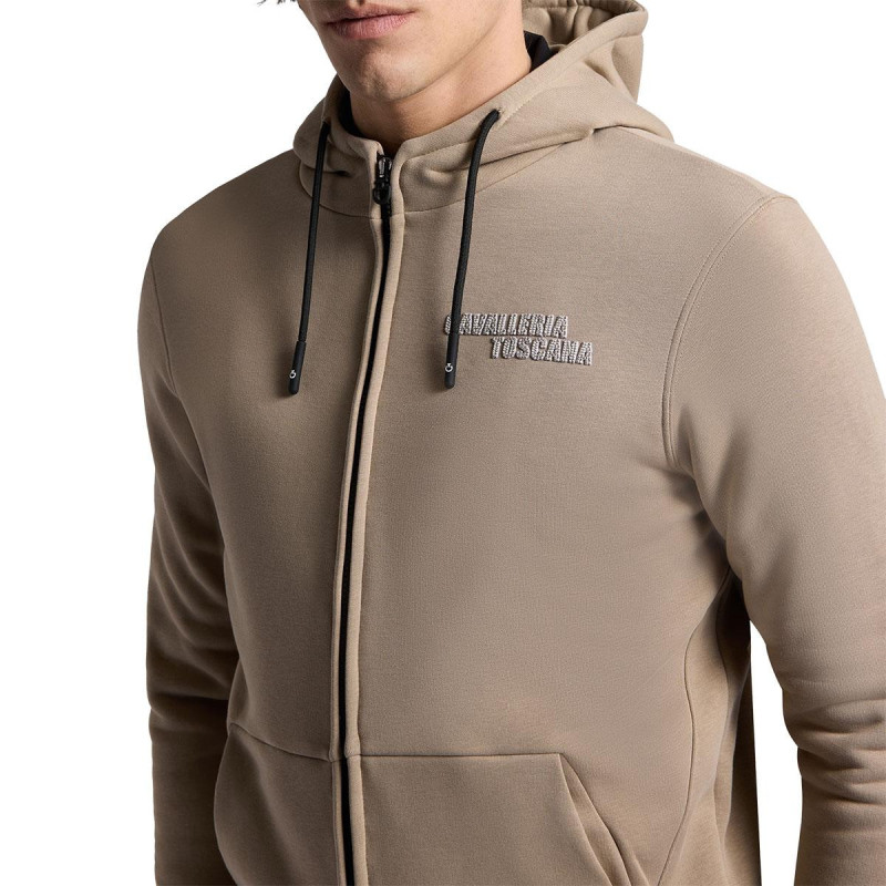 Bluza męska CT Cotton Zip Hoodie aluminum