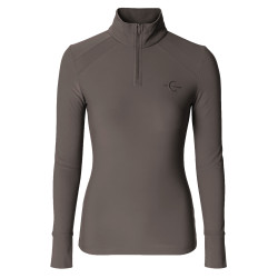 Bluzka techniczna damska Active W26 milky chocolate