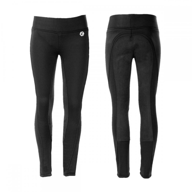 Legginsy dziecięce ocieplane Active Kids granatowe