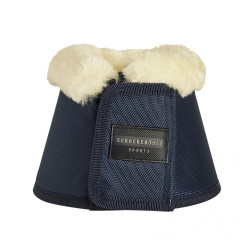 Kaloszki z futrem Cozy S21 dark blue