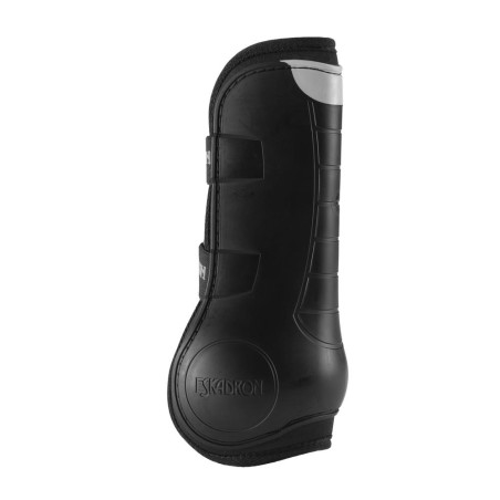 Ochraniacze skokowe Flexisoft Air F Basics przód czarne