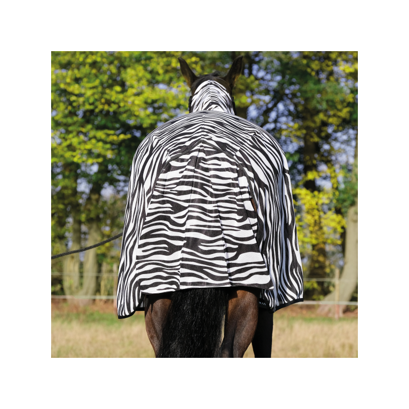 Derka siatkowa dla konia Comfort Pro Zebra paski