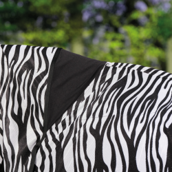 Derka siatkowa dla konia Comfort Pro Zebra paski