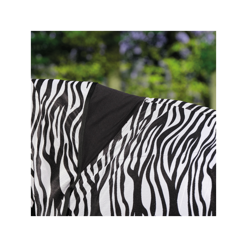 Derka siatkowa dla konia Comfort Pro Zebra paski