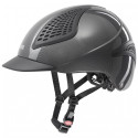Kask jeździecki Exxential II Tocsen z lokalizacją czarny/srebrny