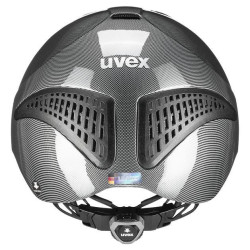 Kask jeździecki Exxential II Tocsen z lokalizacją czarny/srebrny