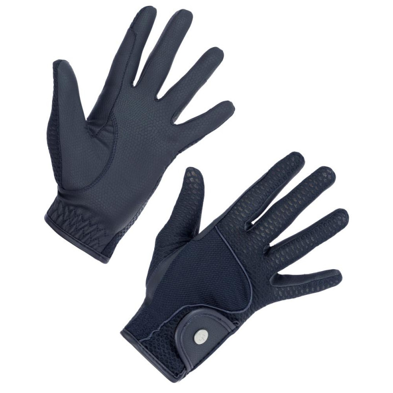 Rękawiczki jeździeckie letnie  S24 dark navy