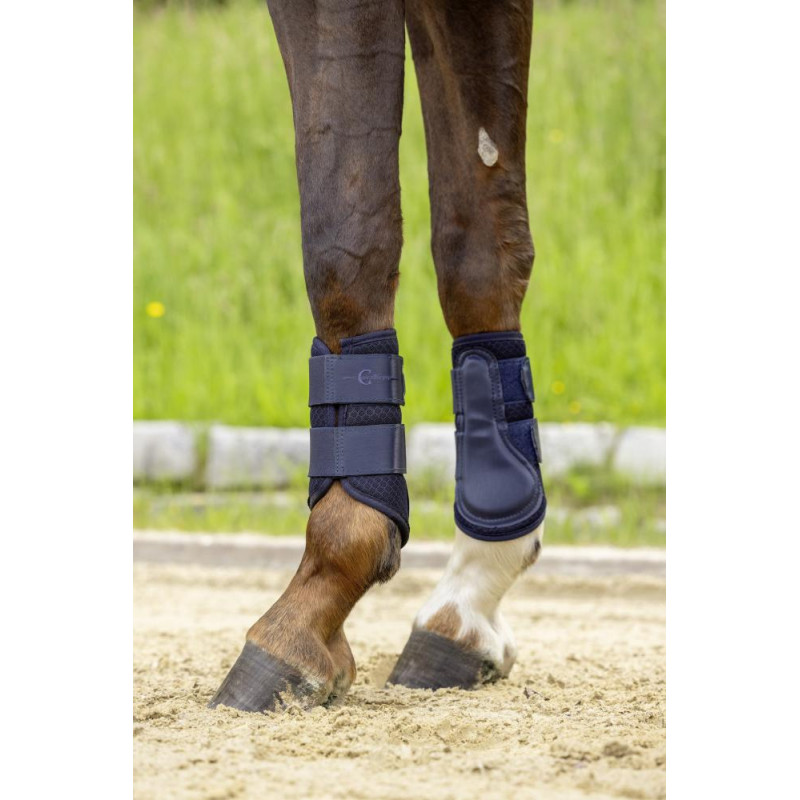 Ochraniacze dla konia S24 dark navy pełne