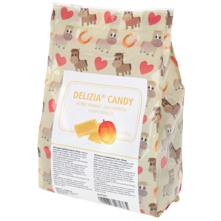 Smaczki Delizia Candy miód/mango 600g