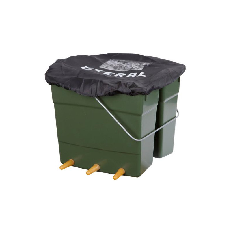 Pokrywa do wiader i misek na paszę 40cm 2szt. czarna