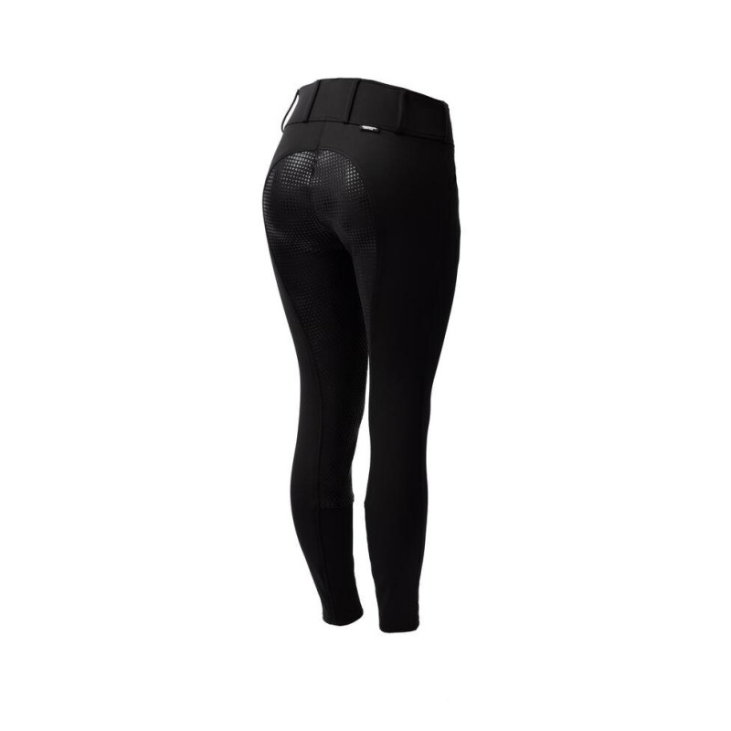 Bryczesy damskie ocieplane Grand Prix Thermo Softshell czarny