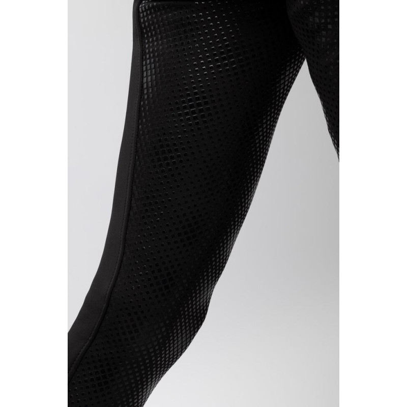 Bryczesy damskie ocieplane Grand Prix Thermo Softshell czarny