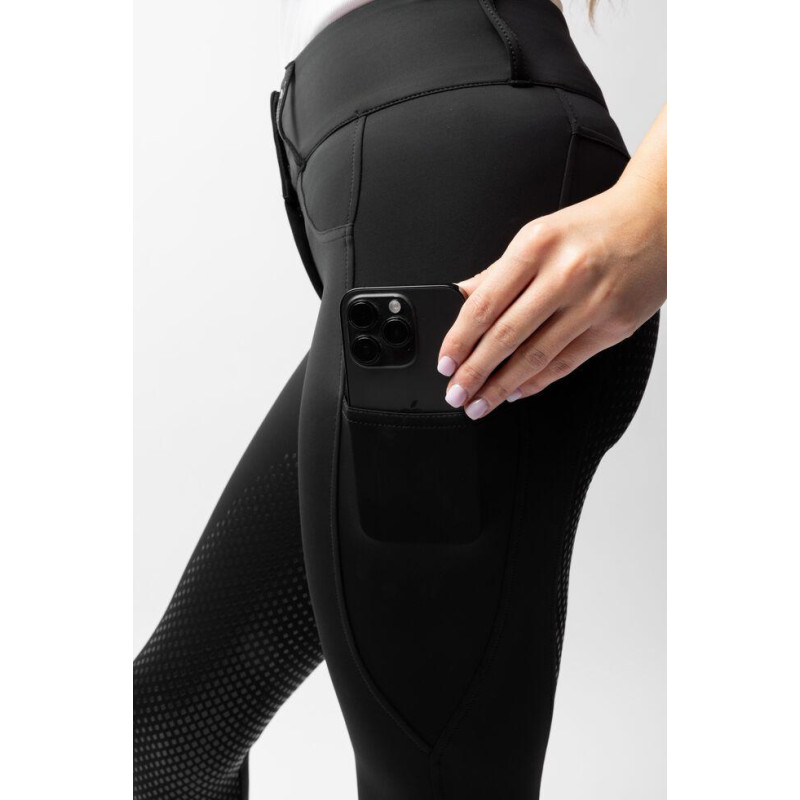 Bryczesy damskie Evelyn Full Grip czarne