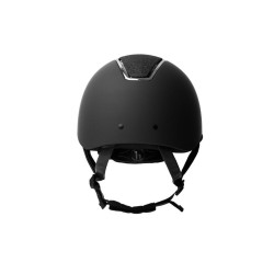 Kask jeździecki regulowany Monarch II Metallic Gliter czarny