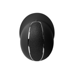 Kask jeździecki regulowany Monarch II Metallic Gliter czarny