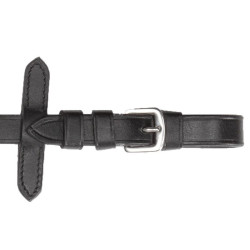 Wodze biothanowe ze stoperami 16mm czarne