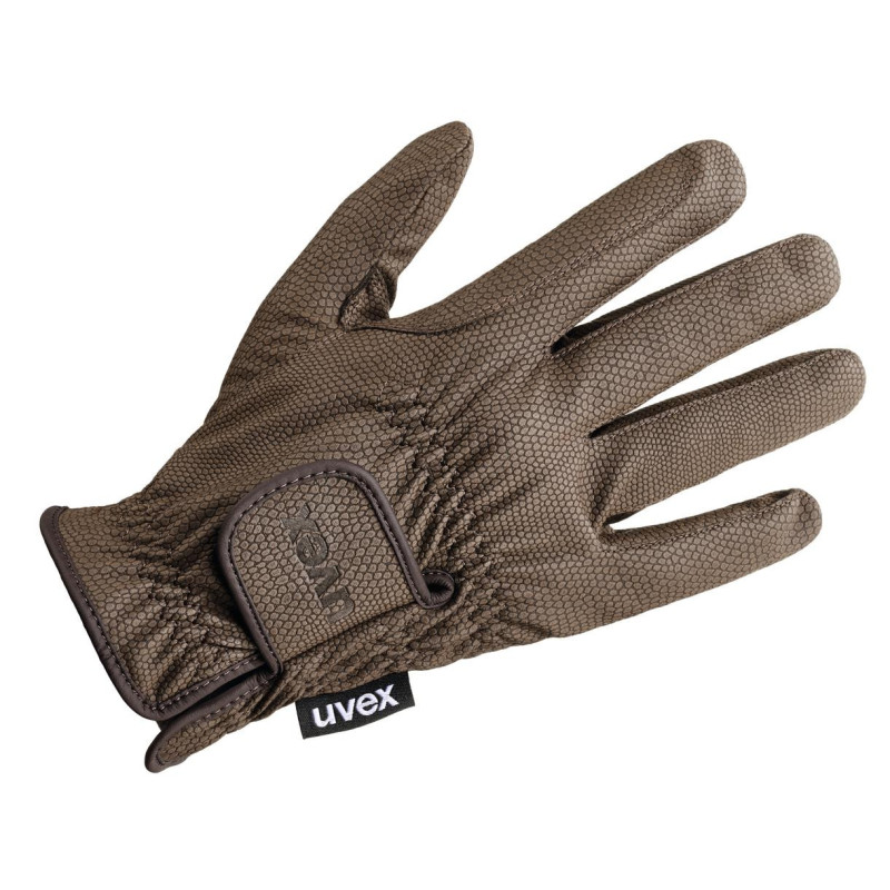 Rękawiczki jeździeckie zimowe Sportstyle Winter touch screen brązowe