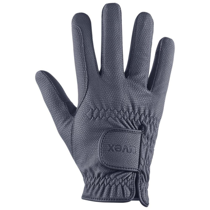 Rękawiczki jeździeckie zimowe Sportstyle Winter touch screen granatowe