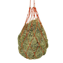 Siatka na siano duże oczka czerwona