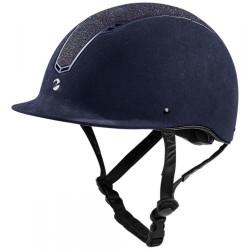 Kask jeździecki Cobara granatowy
