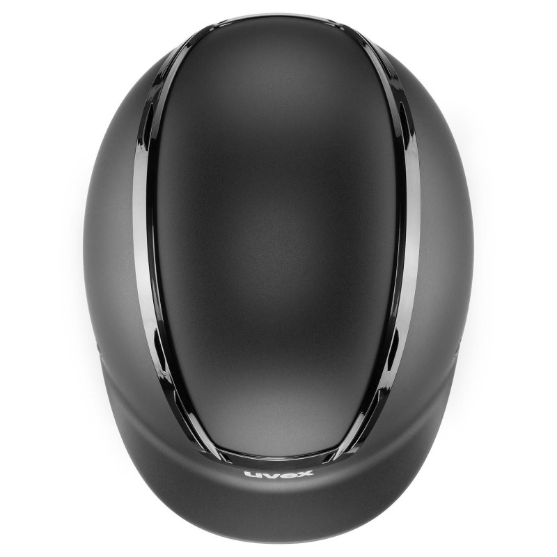 Kask jeździecki Uvex Exxeed Active czarny